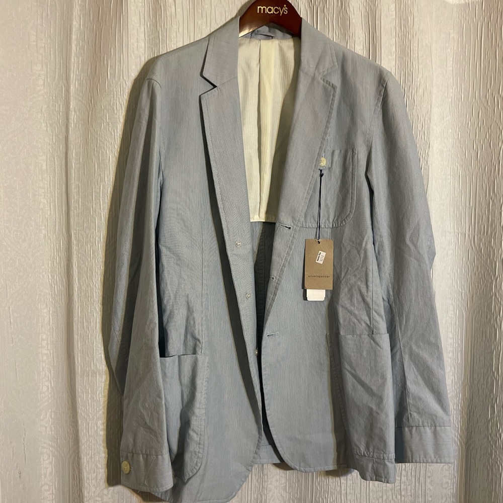 New Oliver Spencer Travel Jacket/ Blazer